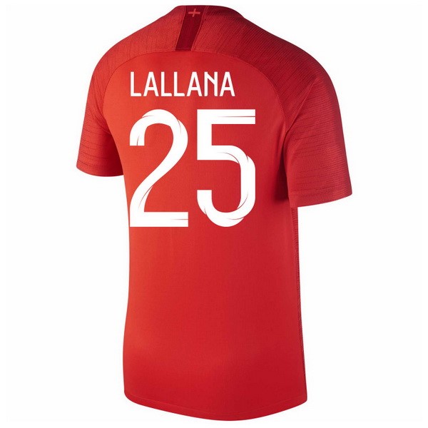 Camiseta Inglaterra 2ª Lallana 2018 Rojo